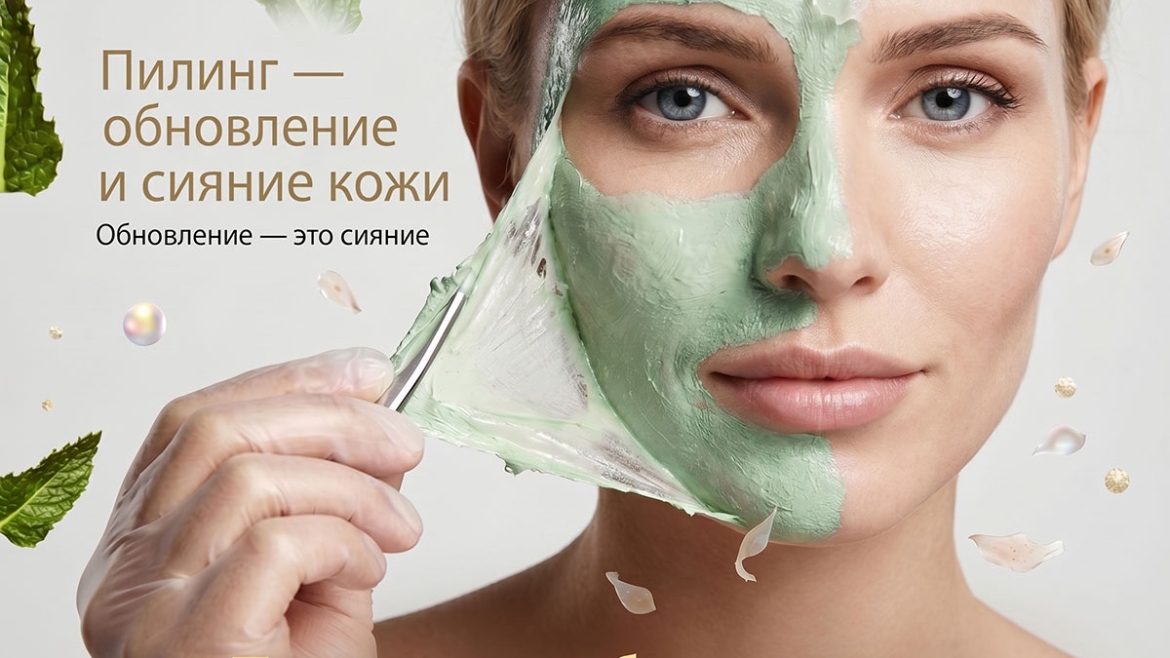 Пилинг — обновление и сияние кожи.